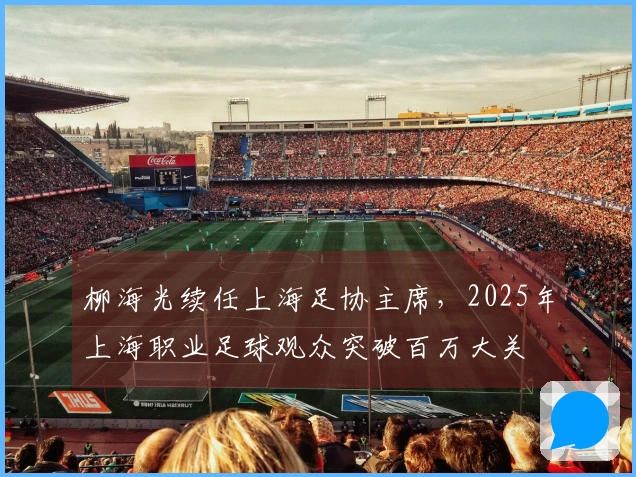 柳海光续任上海足协主席,2025年上海职业足球观众突破百万大关